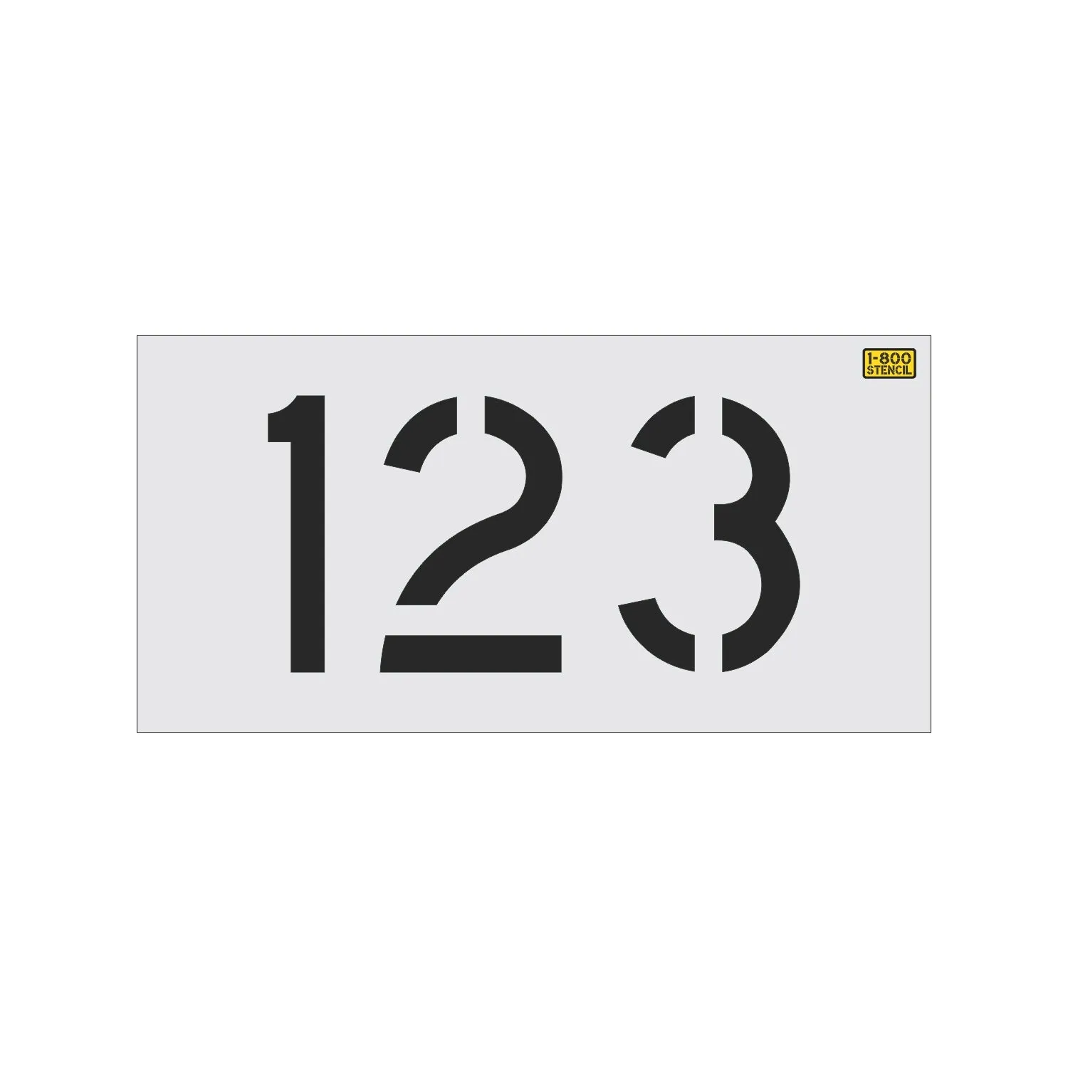 10" 3-Digit Number Kit (100-pc) 100-199, 200-299, etc.