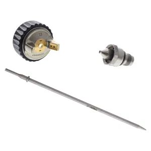 1.3 mm Needle, Fluid Nozzle and Air Cap Set Only - For PRO-55 HVLP Spray Gun - for Automotive Primers, Topcoats, Clearcoats