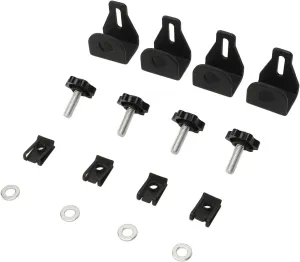 16PCS Saddle Bag Locks Mounting Screws, Theft Deterrent Hardware Nut Kit, Strong Compatibility, Anti Theft, Ideal Fit for Touring