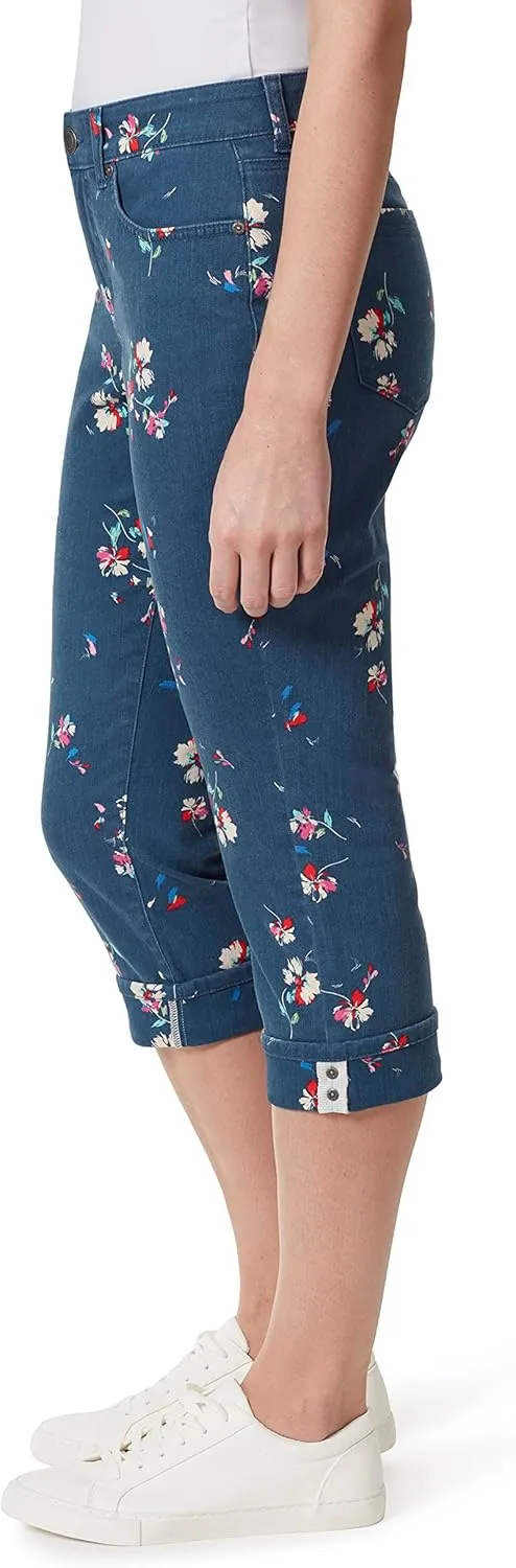 Bandolino Women's Mandie 5 Pocket High Rise Capri