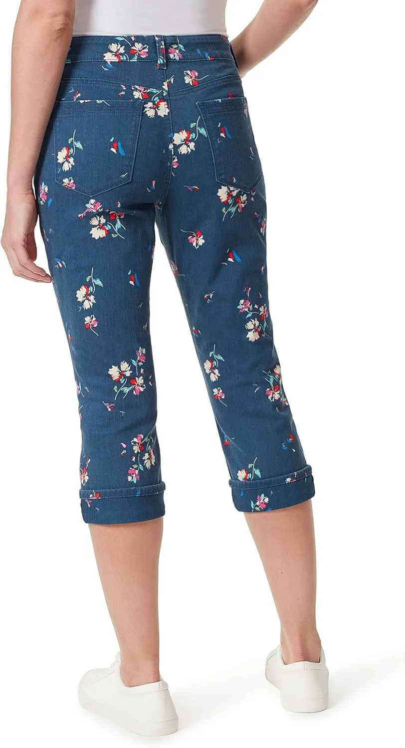 Bandolino Women's Mandie 5 Pocket High Rise Capri