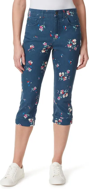 Bandolino Women's Mandie 5 Pocket High Rise Capri