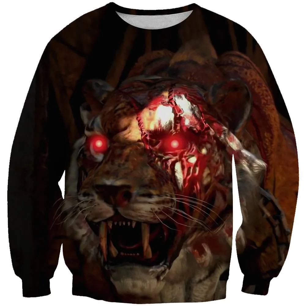 Call of Duty Blackout Hoodies - Pullover Zombie Tiger Hoodie