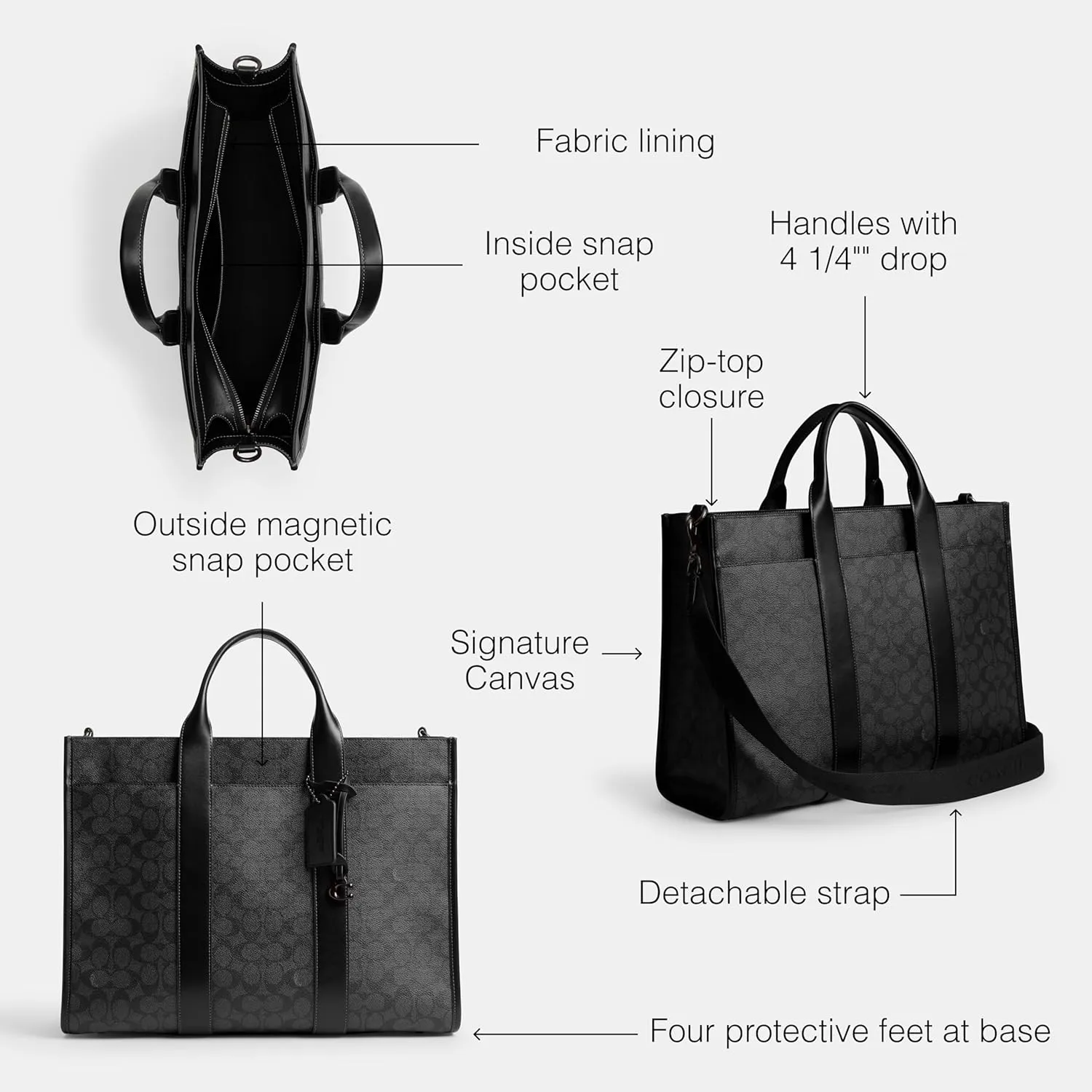 Coach Wesley Tote