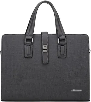 CSCDD Genuine Leather Handbag Cross Section Business Briefcase Shoulder Crossbody Bag Fashion Computer Men's Bag