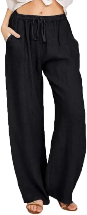 diffstyle Women's High Waisted Cargo Pants Y2K Wide Leg Streetwear Baggy Pants