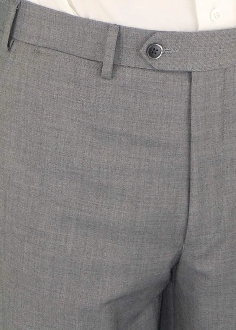 DTI BB Signature Italian Men's Two Button 2 Piece Wool Suit Ticket Pocket Jacket