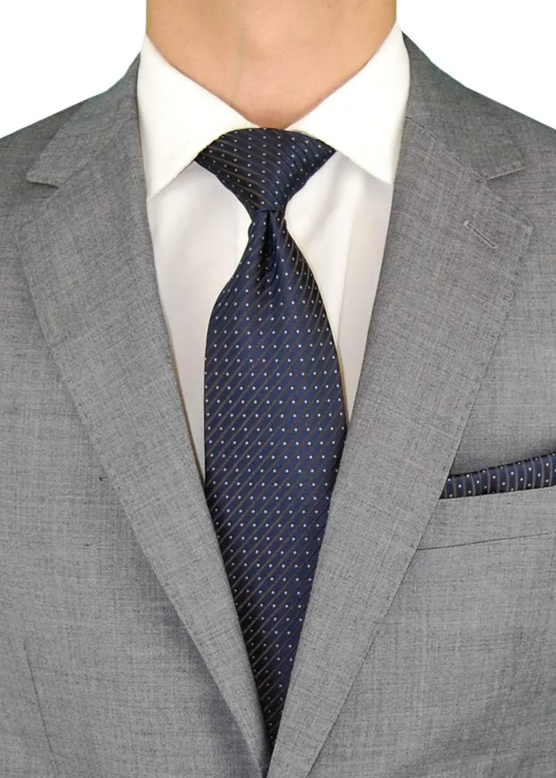 DTI BB Signature Italian Men's Two Button 2 Piece Wool Suit Ticket Pocket Jacket