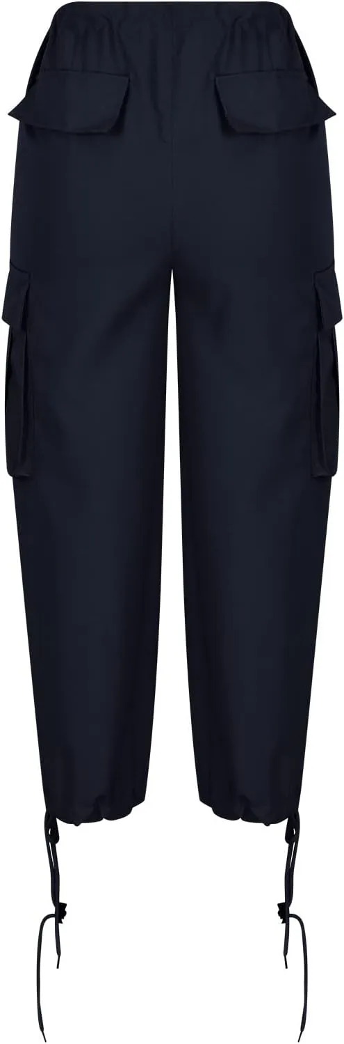 Firzero Cargo Pants for Women Wide Leg Parachute Sweatpants High Waisted Flowy Baggy Trousers 2024 Summer Trendy Y2k Pants