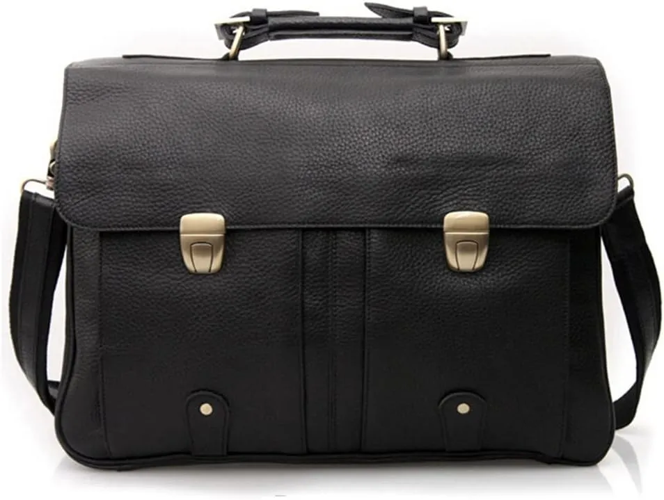 Genuine Leather Briefcase Men Business Bag Men Briefcase Laptop Bag Tote Male Office Bag Handbag