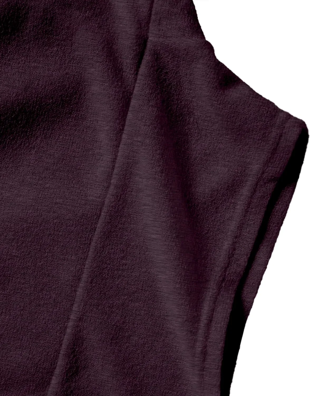 GIVON Mens Sleeveless Ruffle Shawl Collar Cardigan Lightweight Long Hooded Vest Sweater