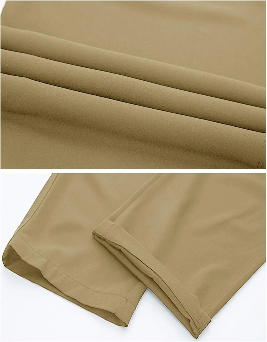 Gopune Men's Lightweight Hiking Running Sweatpants Quick Dry Outdoor Athletic Casual Pants with Zipper Pockets