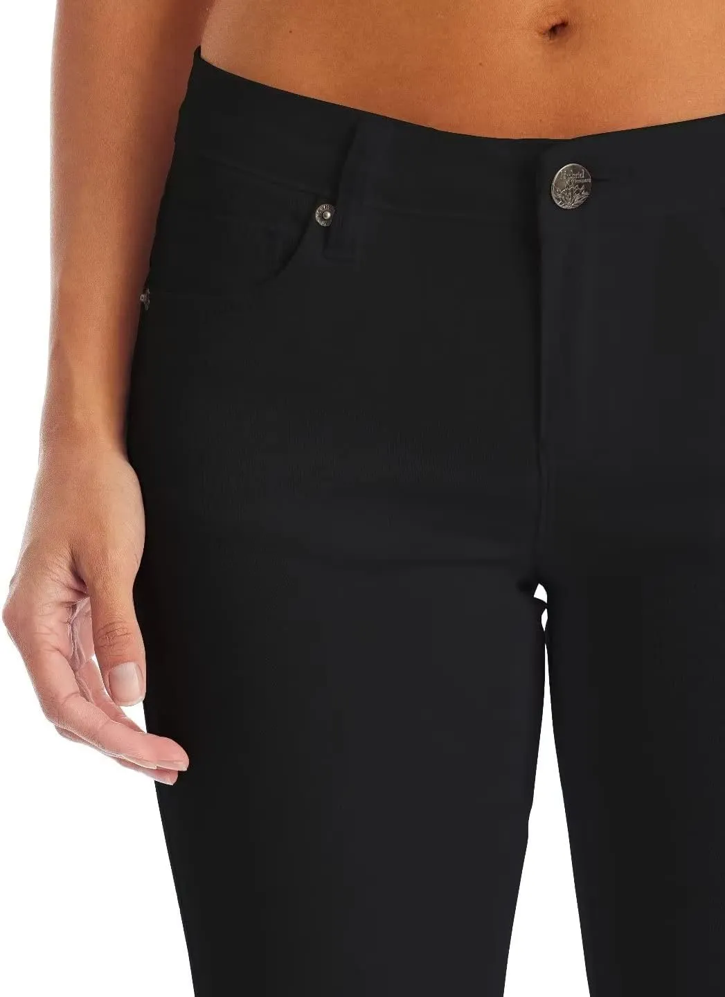 Hybrid & Company Women's Butt Lift Super Comfy Stretch Denim Capri Short Jeans
