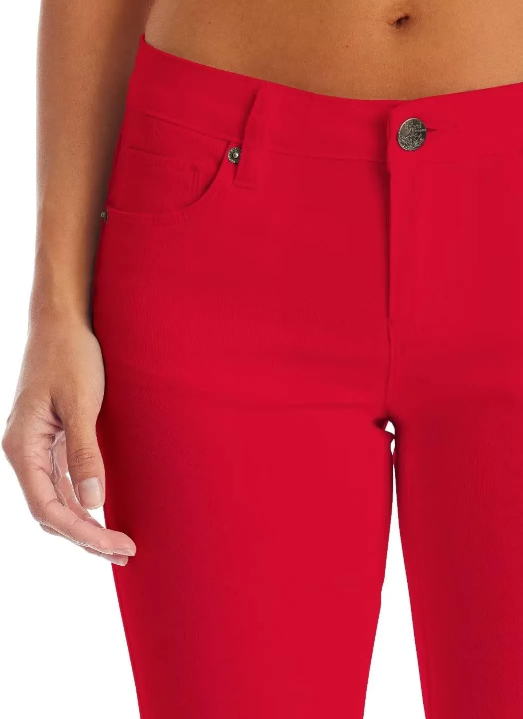 Hybrid & Company Women's Butt Lift Super Comfy Stretch Denim Capri Short Jeans