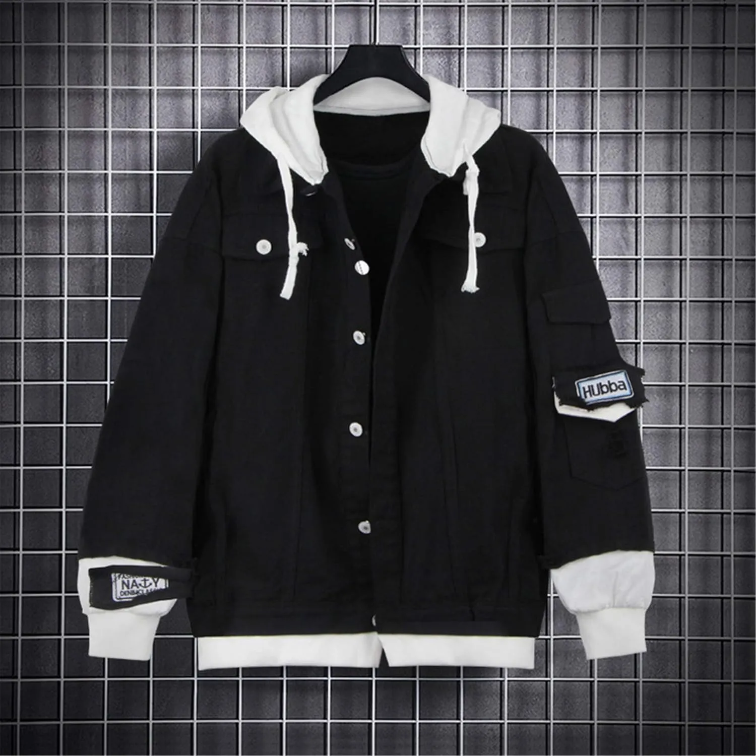 ISaikoy Anime SK8 the Infinity Denim Jacket Reki Long Sleeve Jeans Sweatshirt Sweater Hoodie