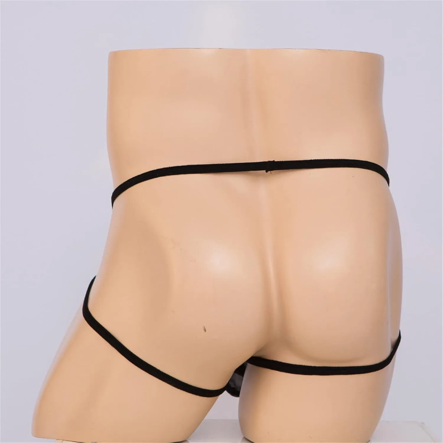 JEShifangjiusu Men'S Thongs Sexy Lace G-String T-Back See Through Bikini Briefs Floral Sissy Pouch Lingerie Underwear