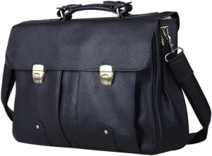 JSEIAJB Genuine Leather Briefcase Men Business Bag Men Briefcase Laptop Bag Tote Male Office Bag Handbag
