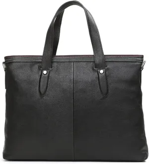 JSEIAJB Handbag Leather Large Capacity Bags Business Cowhide Shoulder Crossbody Casual Briefcase