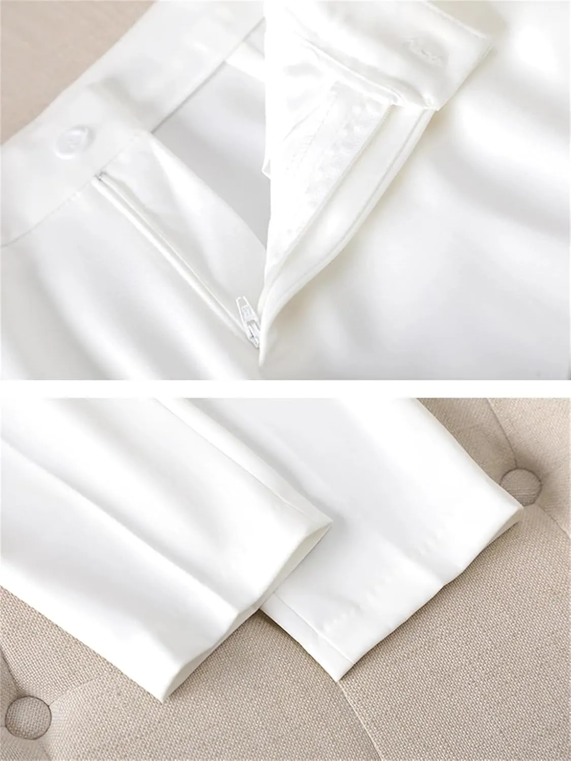 Ladies Elegant Pant Suit Women Slim Ruffle Jacket Blazer and Trouser Work Wear Formal 2 Piece Set