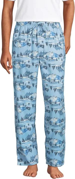 Lands' End Men's Flannel Pajama Pants