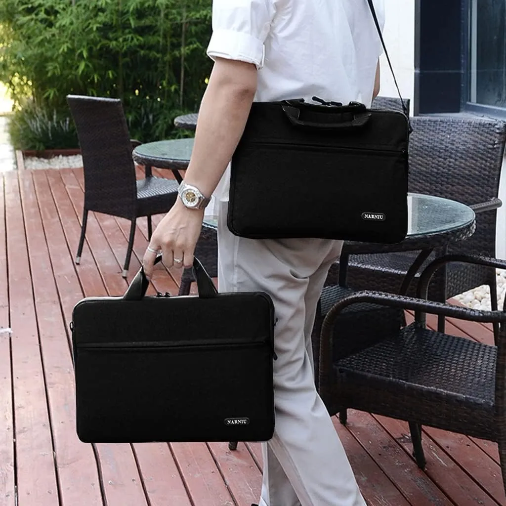 Laptop Shoulder Bag 15.6 Inch Tablet Lightweight Business Casual or School Handbag Computer Notebook Bags