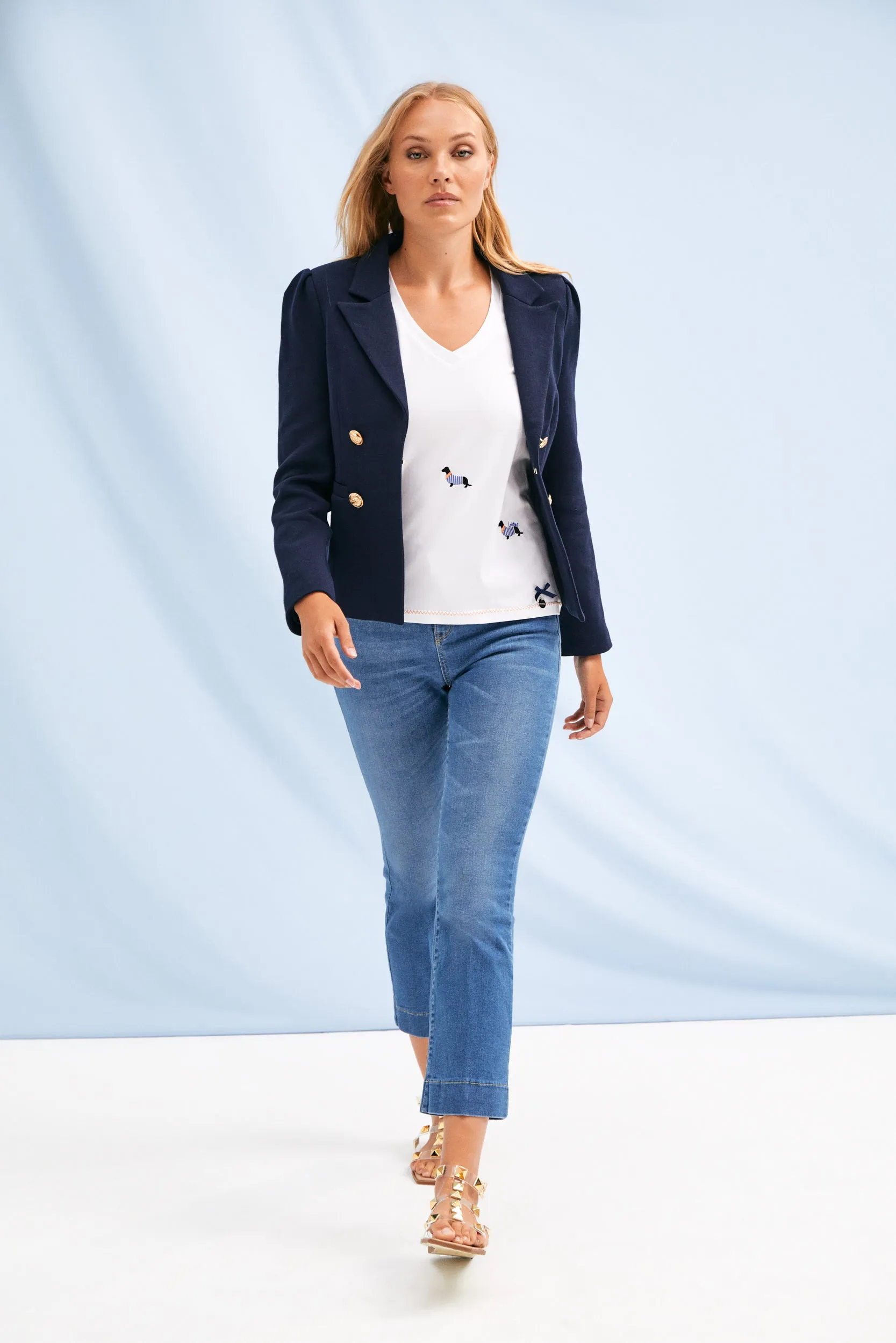 Luna Jersey Stretch Blazer