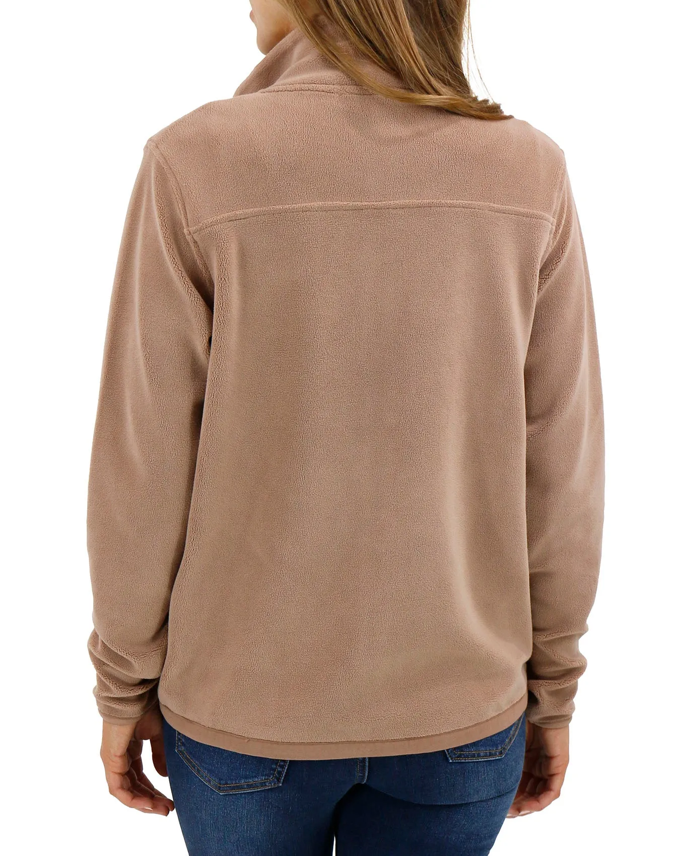 Luxe Cappuccino Teddy Fleece Jacket