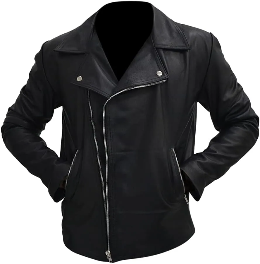 Mad 4 Fury Road Movie Costume - Tom Australian Distressed hardy Brown Max Biker Jacket - Motorcycle Leather Jacket for Mens