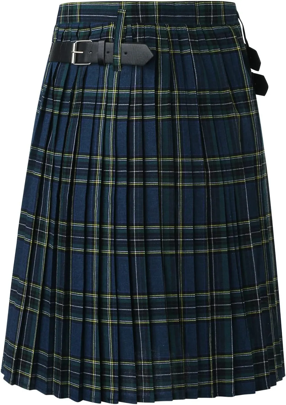 Men Tartan Scottish Style Kilts Color Pocket Pleated Skirt Scottish Traditional Kilt Red Kilts for Men Mens Irish