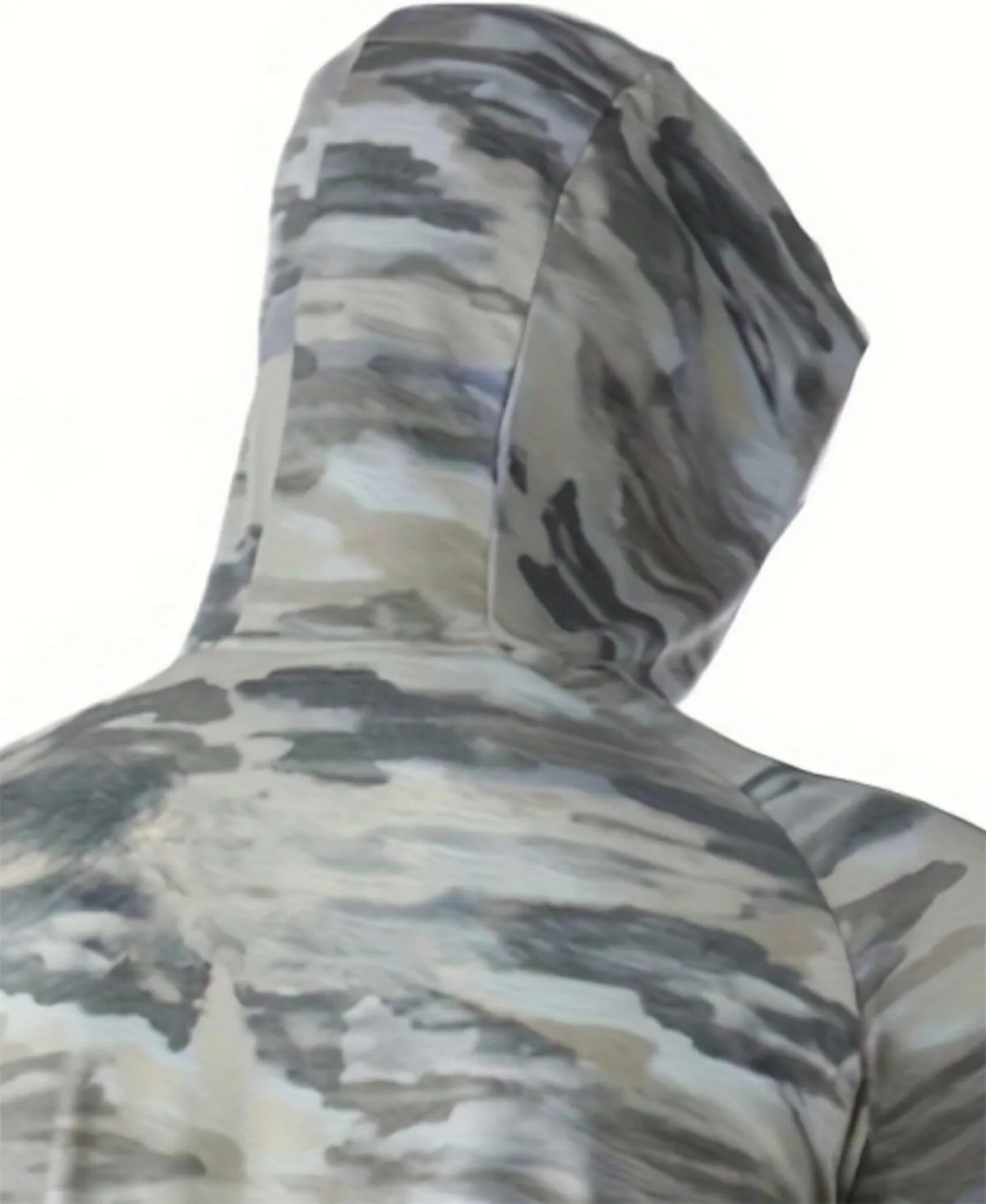 Men's Fishing Hiking Sun Protection Long Sleeve Shirt Quick Dry Cooling Hooded Sweatshirts Outdoor Performance