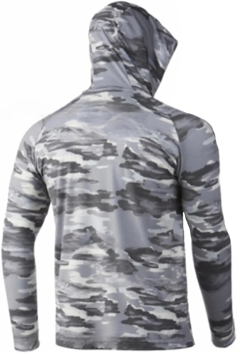 Men's Fishing Hiking Sun Protection Long Sleeve Shirt Quick Dry Cooling Hooded Sweatshirts Outdoor Performance
