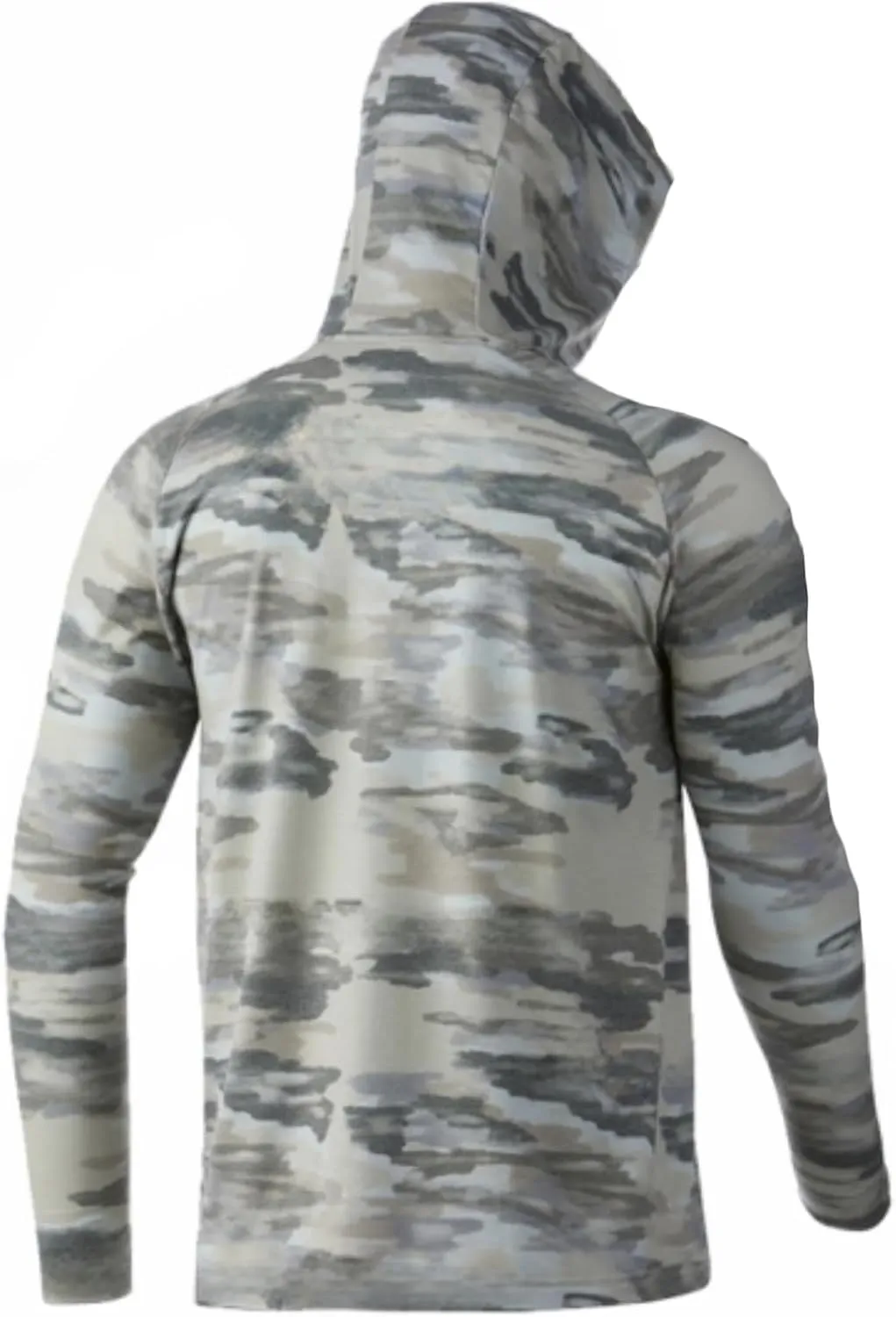 Men's Fishing Hiking Sun Protection Long Sleeve Shirt Quick Dry Cooling Hooded Sweatshirts Outdoor Performance