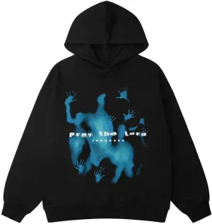 Men's Oversized Hoodie Pullover Unisex Graphic Sweatshirts Hoodies Casual Tunic Anime Streetwear Aesthetic Top
