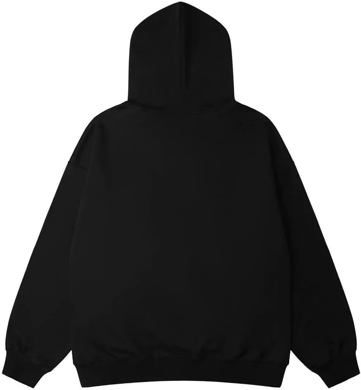Men's Oversized Hoodie Pullover Unisex Graphic Sweatshirts Hoodies Casual Tunic Anime Streetwear Aesthetic Top