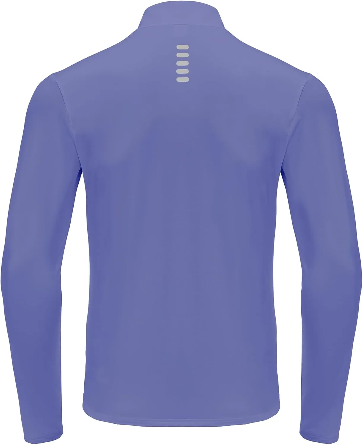 Men's Quarter Zip Athletic Shirt, Long Sleeve Performance Pullover, Quick Dry Running Cycling Workout Top Athletic Shirts