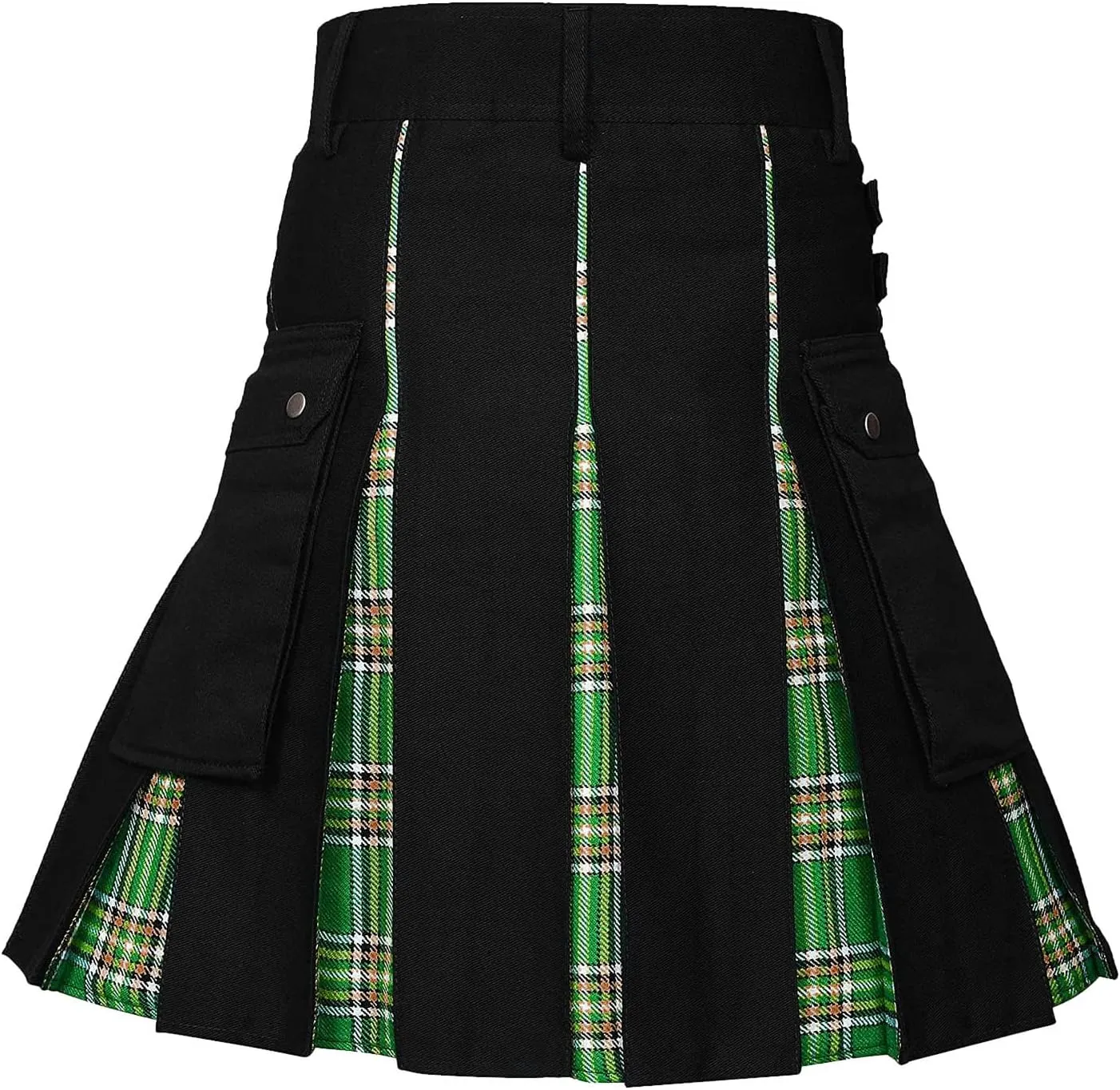 Mens Scottish Utility Kilts Gothic Pleated Skirts Pleated Skirt Kilt Available in Various Scottish Tartans Mens Kilt