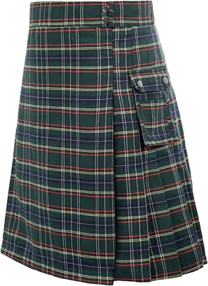 Mens Scottish Utility Kilts Gothic Pleated Skirts Pleated Skirt Kilt Available in Various Scottish Tartans Mens Kilt
