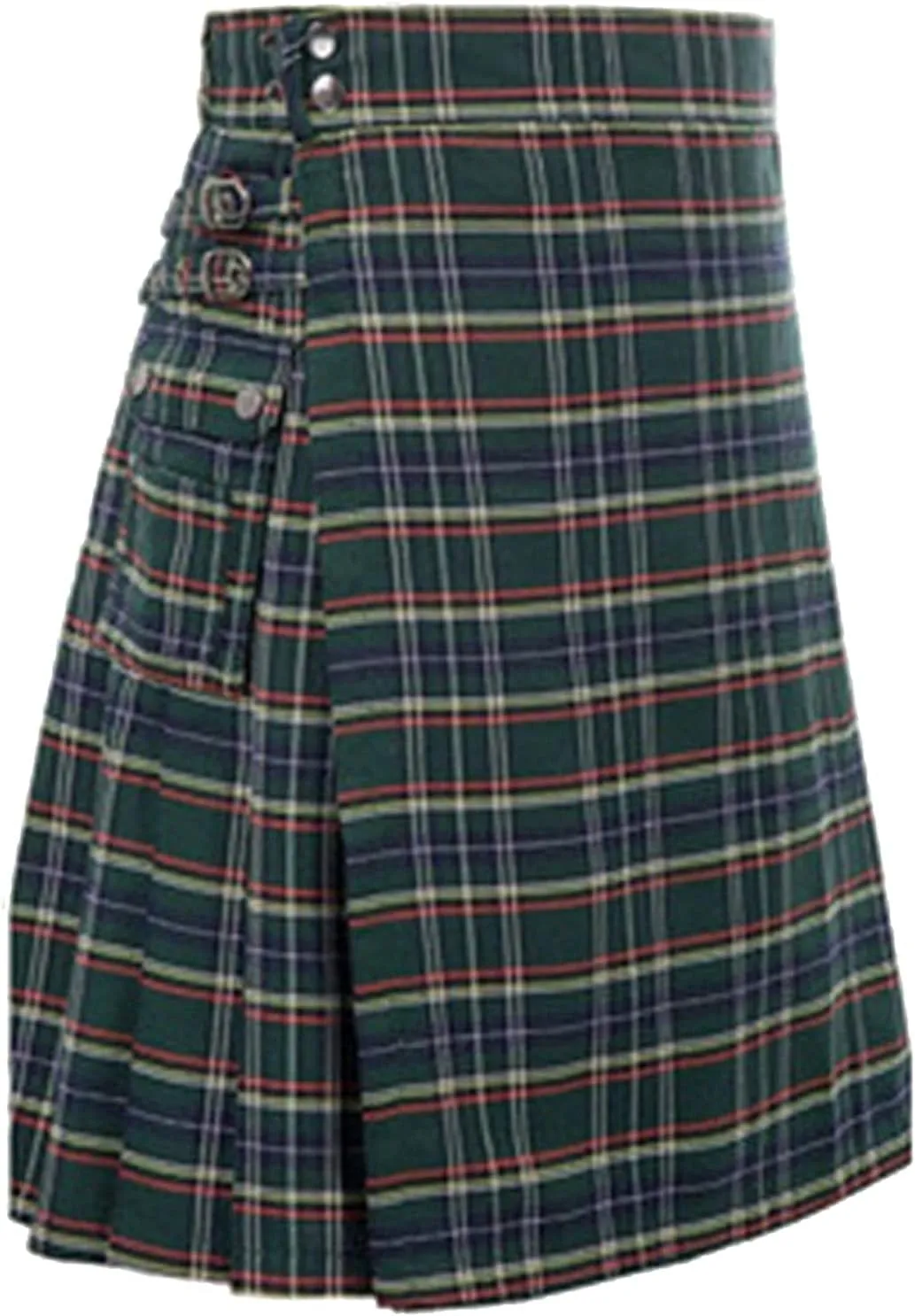 Mens Scottish Utility Kilts Gothic Pleated Skirts Pleated Skirt Kilt Available in Various Scottish Tartans Mens Kilt