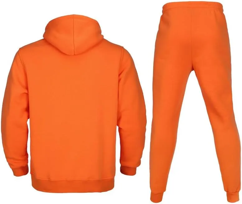 Men's Tracksuit 2 Piece Sweatsuit Long Sleeve Pullover Athletic Hoodies Casual Sport Jogging Suits With Pockets