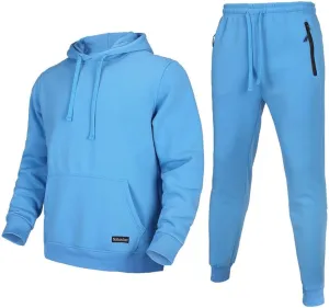 Men's Tracksuit 2 Piece Sweatsuit Set Long Sleeve Pullover Athletic Suit Casual Sport Jogging Suits With Pockets