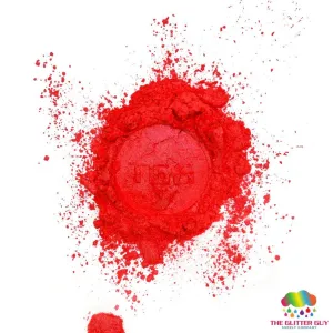 Metallic Series Mica Powder - Bright Red
