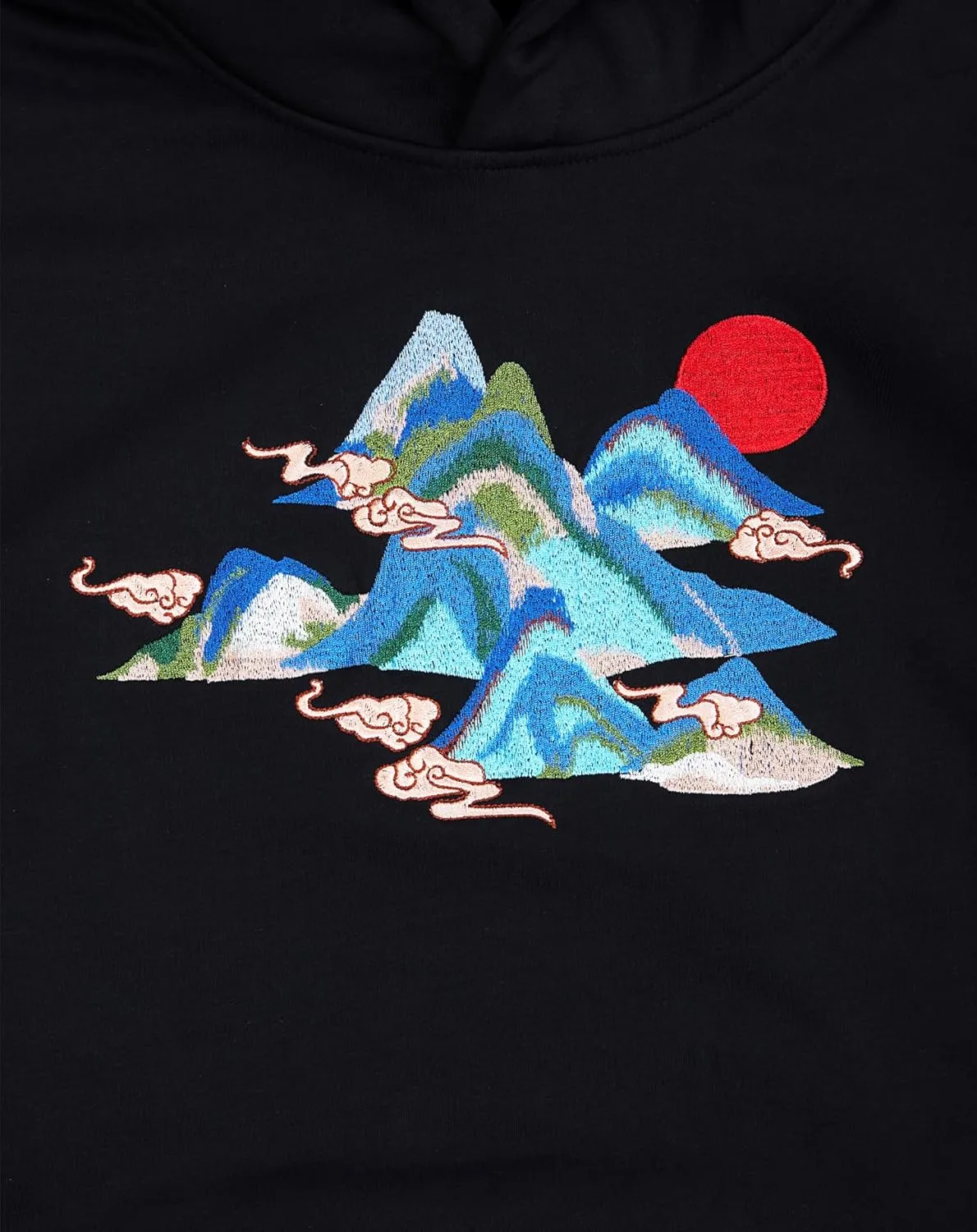 MFCT Japanese Streetwear Embroidered Hoodies for Men