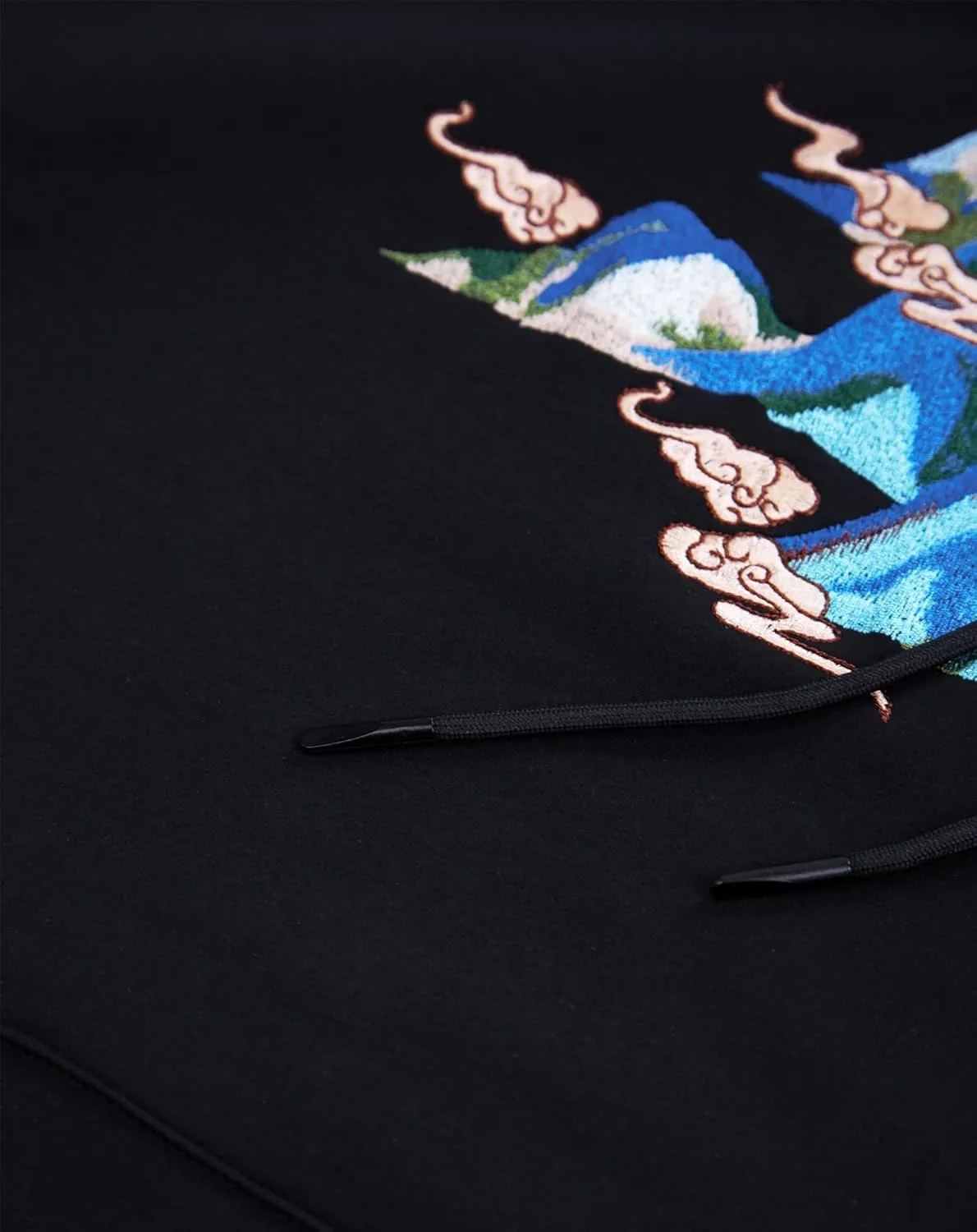 MFCT Japanese Streetwear Embroidered Hoodies for Men