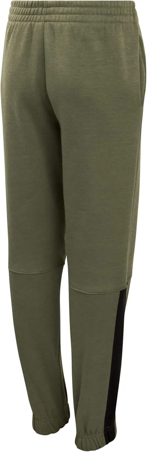 New Balance Boys Active Sweatpants - 4 Pack Performance Fleece Jogger Sweatpants for Boys - Jogger Pants with Pockets (8-20)