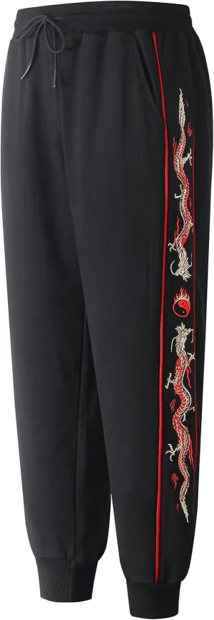 Niepce Inc Men's Japanese Streetwear Jogger Pants for Men