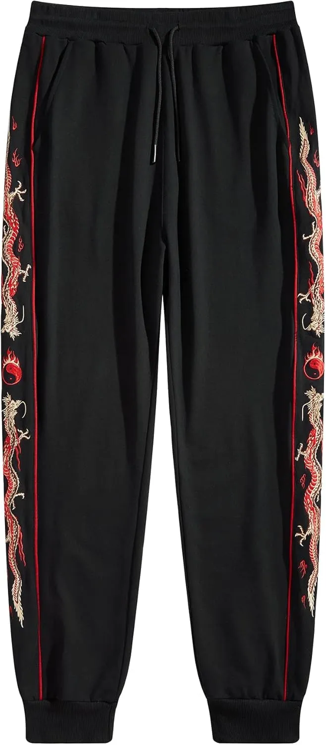 Niepce Inc Men's Japanese Streetwear Jogger Pants for Men