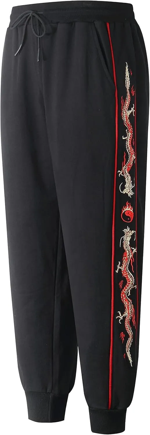 Niepce Inc Men's Japanese Streetwear Jogger Pants for Men