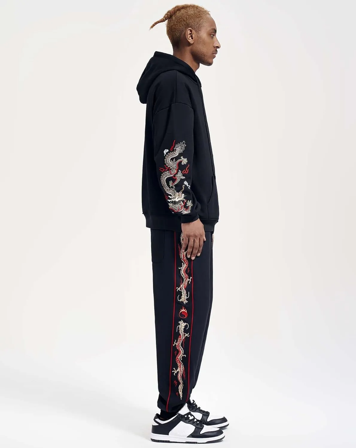 Niepce Inc Men's Japanese Streetwear Jogger Pants for Men