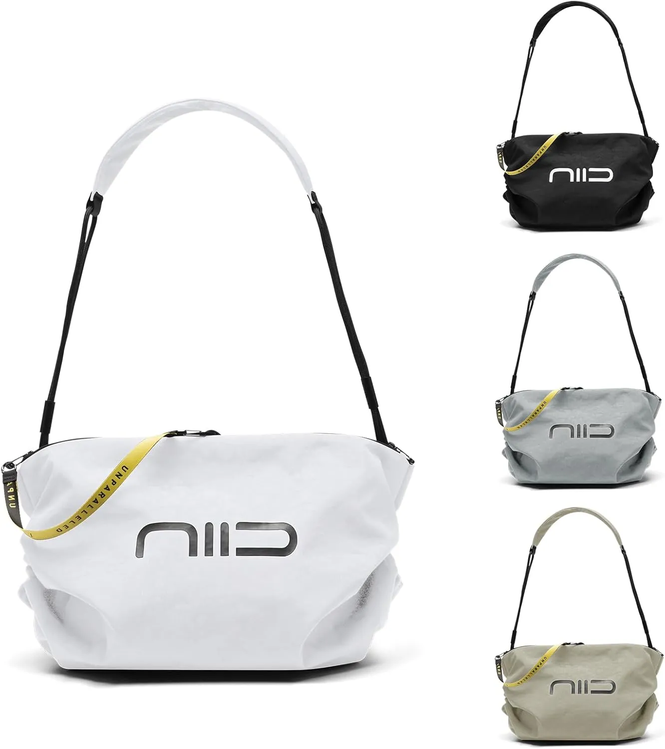 NIID S7 Hobo Bag for Women Men Dual-sided Use Tote Bag Large Capacity Work Sports Travel Leisure Crossbody Shoulder Bag