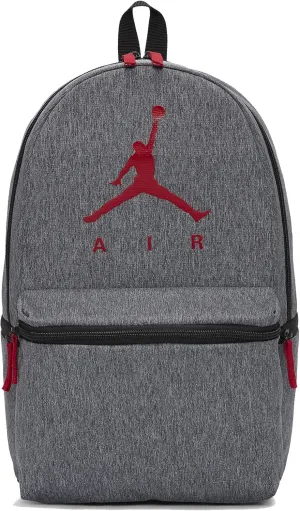 Nike Air Jordan Jumpman Backpack (One Size, Carbon Heather/Gym Red)